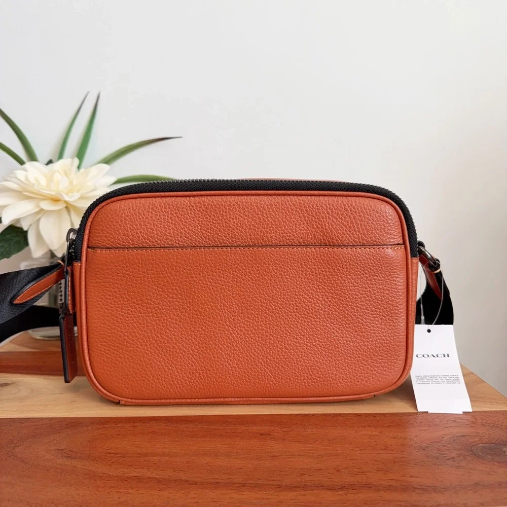 NWT Coach Graham Crossbody Bag With‎ Varsity Motif